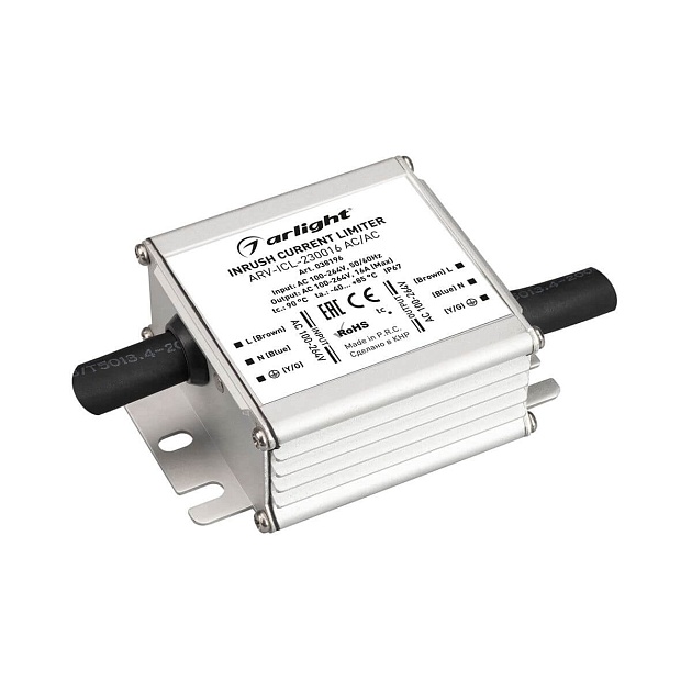 Ограничитель пускового тока Arlight ARV-ICL-230016 AC/AC 100-264V IP67 16A 038196 Фото № 1