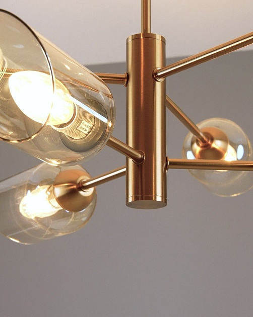 Потолочная люстра Moderli Avery V10806-6P изображение 4 Потолочная люстра Moderli Avery V10806-6P Фото № 4