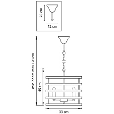 Подвесная люстра Lightstar Epsilon 735030 5