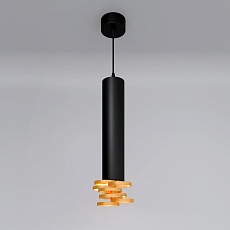 Подвесной светильник Elektrostandard DLN103 GU10 черный/золото a047750 1