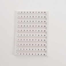 Маркеры для ЗНИ (JXB) с нумерацией 1-10 LD556-2 STEKKER 39658 1