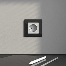 Рамка на 1 пост Werkel Favorit черный W0011108 4690389159343 4