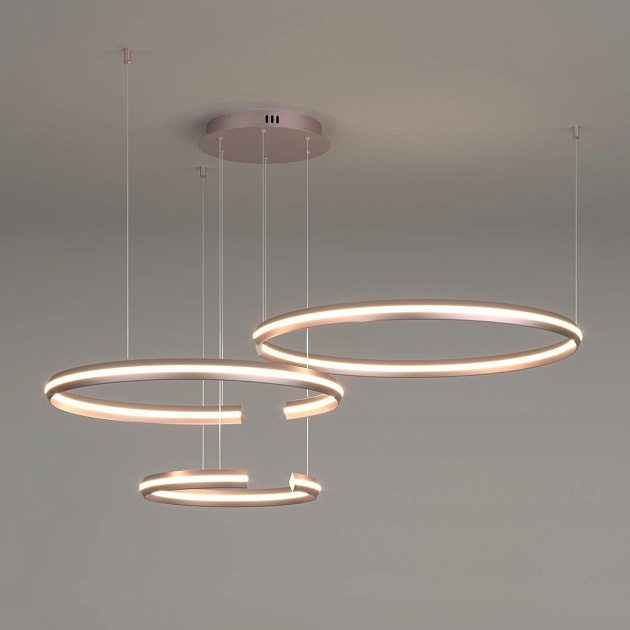 Подвесной светильник Eurosvet 90180/3 сатин-никель Фото № 1