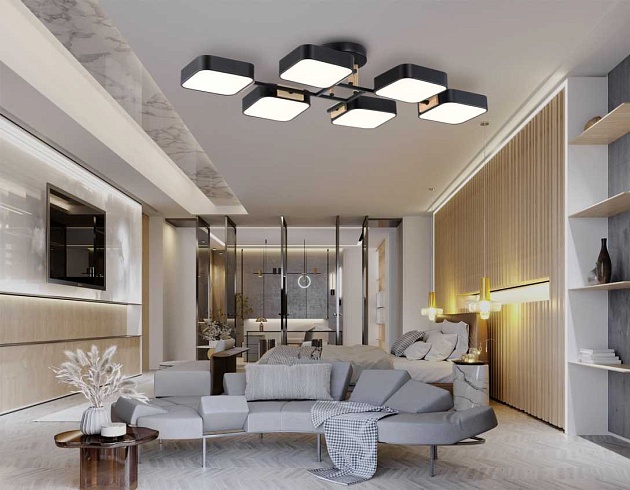 Люстра на штанге Ambrella light COMFORT FL4887 Фото № 9
