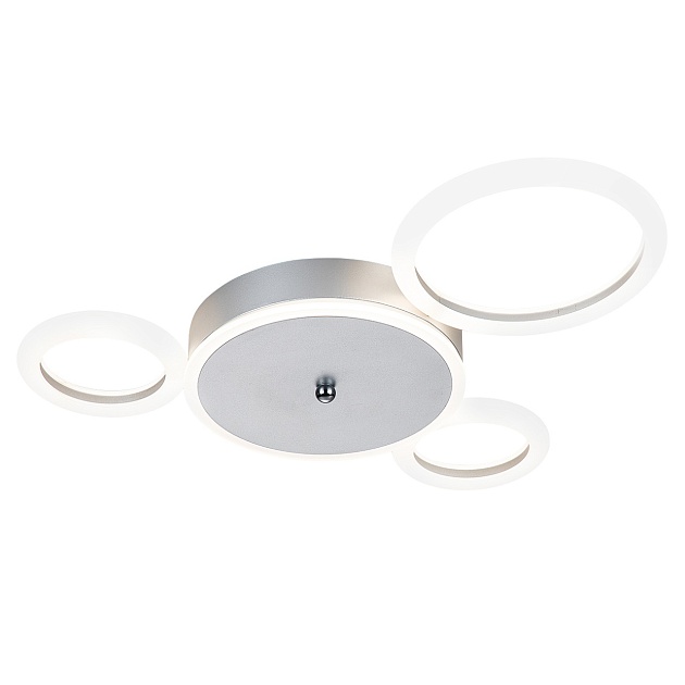 Потолочная светодиодная люстра Escada Saturn 10268/4LED Silver Фото № 1