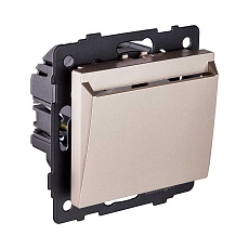 Карточный выключатель механический, золотой Kollinger REA-041GD для Aspekt, Eleganz, Reflex 1