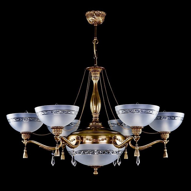 Подвесная люстра Artglass Goldie VI. Light Patina изображение 1 Подвесная люстра Artglass Goldie VI. Light Patina Фото № 1