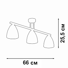 Люстра Vitaluce V49790-0/3PL 1