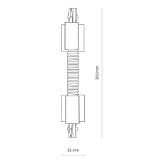 Коннектор гибкий Nowodvorski Ctls Power 8676 2