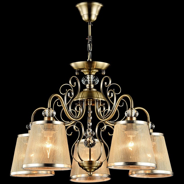 Подвесная люстра Freya Driana FR2405-PL-05-BZ Фото № 5