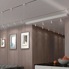 Трековый однофазный светодиодный светильник Novotech Port Mais led 358496 1
