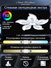 Потолочная светодиодная люстра Natali Kovaltseva Led Lamps 81153 1