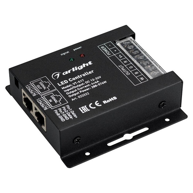 Контроллер Arlight VT-S17-4x6A 023322 изображение 2 Контроллер Arlight VT-S17-4x6A 023322 Фото № 2