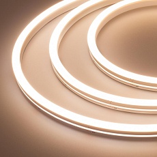 Гибкий неон Arlight 12W/m 140LED/m 3528SMD теплый белый/белый 5M ARL-Moonlight-1712-Side 24V White-Mix 029801 5