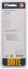 Рамка 3-постовая IEK Brite РУ-3-2-БрВа ваниль BR-M32-G-K10 2