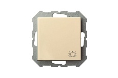 Кнопка звонка Liregus Epsilon бежевый 28-061 4