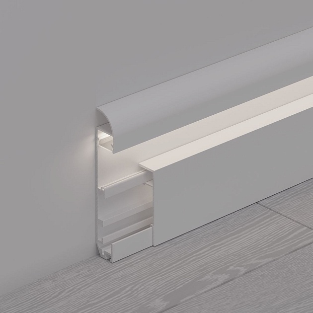 Профиль Arlight Plintus-H80-2000 White 045452 изображение 3 Профиль Arlight Plintus-H80-2000 White 045452 Фото № 3