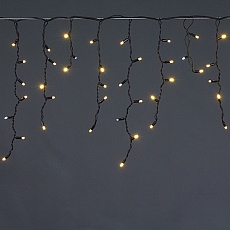 Cветодиодная гирлянда Sneha бахрома 230V теплый белый мерцающий A-020 LED WW/W FLASH