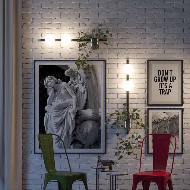 Настенный светильник Odeon Light Walli Flower 4682/1WB изображение 3 Настенный светильник Odeon Light Walli Flower 4682/1WB Фото № 3