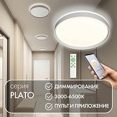 Потолочный светодиодный светильник Denkirs Cany DK6516-WH 1