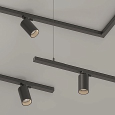 POWERLINE Трековый светильник SPOT LED 220В 10Вт 4000К CRI90 50° TRIAC белый песок 1