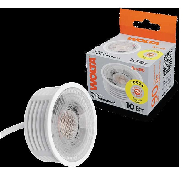 Светодиодный модуль WOLTA WDL-MR16-220V10W3K-LC Фото № 1