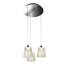 Подвесная светодиодная люстра iLedex Flora WD8007-3 CR 2