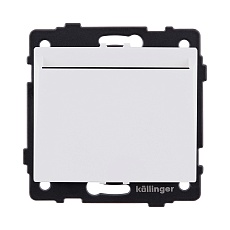 Карточный выключатель механический, белый матовый Kollinger REA-041WM для Aspekt, Eleganz, Reflex