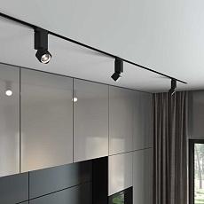 Трековый светодиодный светильник Elektrostandard Cubus 85516/01 черный матовый a062876 3