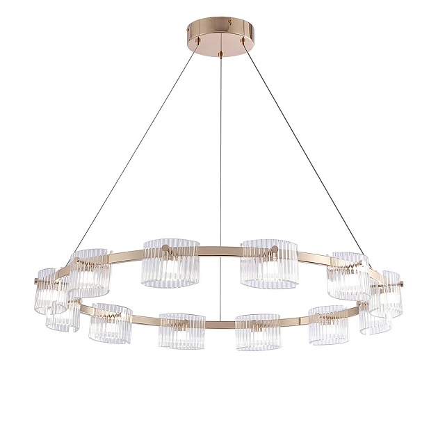 Подвесная светодиодная люстра Favourite Ori 4248-12P Фото № 1