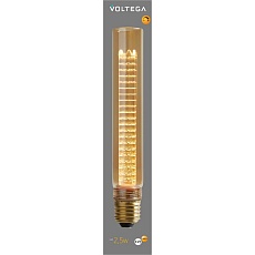Лампа светодиодная филаментная Voltega 271 E27 2,5W 1800K желтая 8560 3