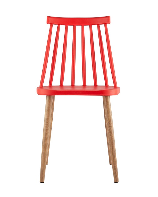 Кухонный стул Stool Group Морган пластиковый красный Y820 red Фото № 3