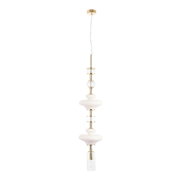 Подвесной светильник Crystal Lux Valencia SP1.1 Gold изображение 1 Подвесной светильник Crystal Lux Valencia SP1.1 Gold Фото № 1