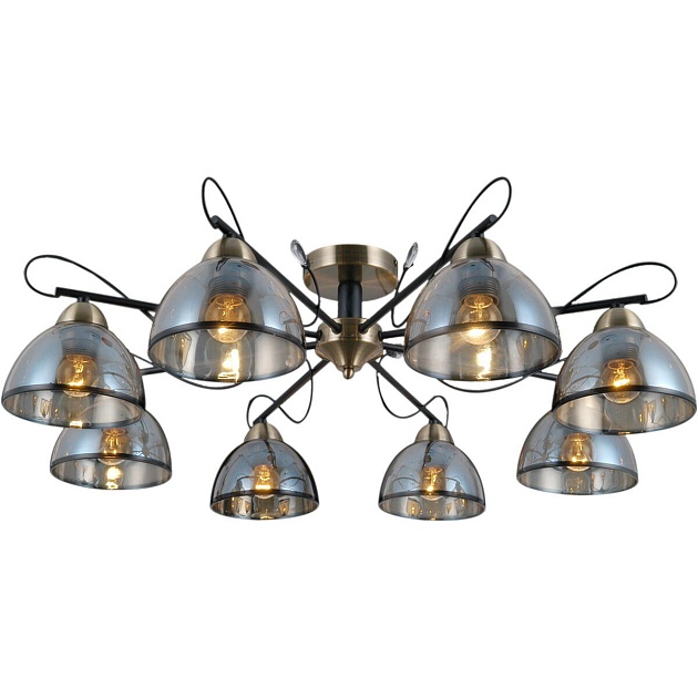 Потолочная люстра Illumico IL0251-8CSQ-79 BK AB Фото № 1