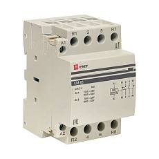 Контактор модульный КМ 63А 2NО+2NC (3 мод.) EKF PROxima km-3-63-22