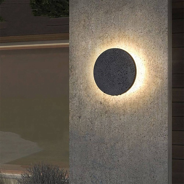 Уличный настенный светодиодный светильник Arte Lamp Nimbo A4403AL-1BK Фото № 6