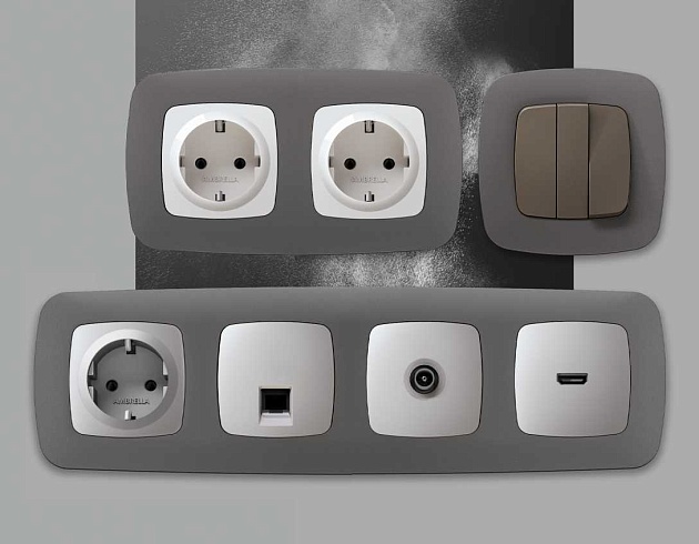 Рамка AMBRELLA VOLT OF140655 Фото № 3