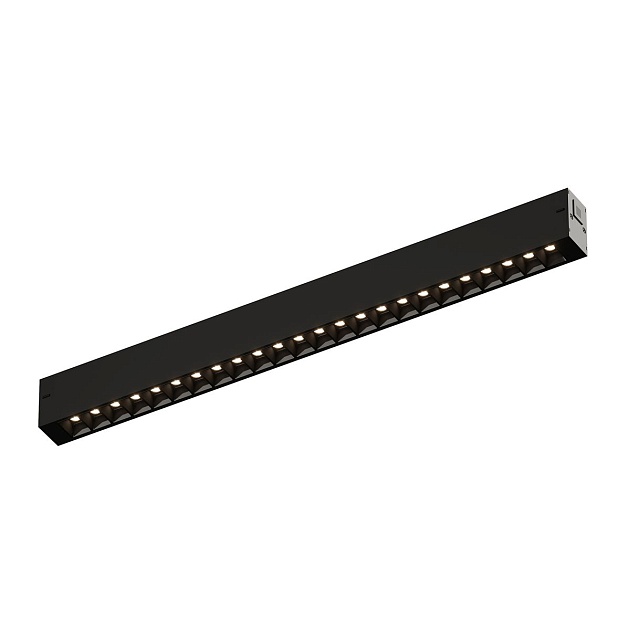 Трековый светодиодный светильник Denkirs Simple Grill DK8102-BK Фото № 2