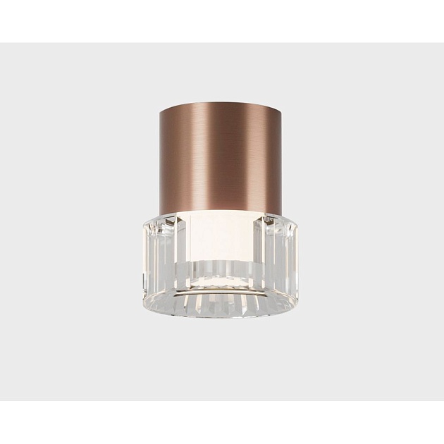 Потолочный светодиодный светильник Italline IT014-0202 rose gold изображение 1 Потолочный светодиодный светильник Italline IT014-0202 rose gold Фото № 1
