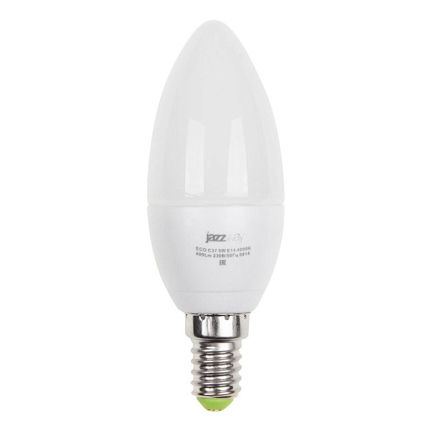 Лампа светодиодная Jazzway E14 5W 4000K матовая 1036865A изображение 1 Лампа светодиодная Jazzway E14 5W 4000K матовая 1036865A Фото № 1