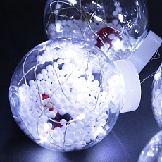 Cветодиодная гирлянда Sneha Роса бахрома 12V белый статичный A-940 W 2