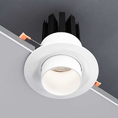 Встраиваемый светодиодный светильник Elektrostandard Zoom 9919 LED 10W 3000K белый a064031 5