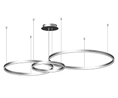 Подвесной светодиодный светильник Kink Light Тор 08223,16P(4000K) 2