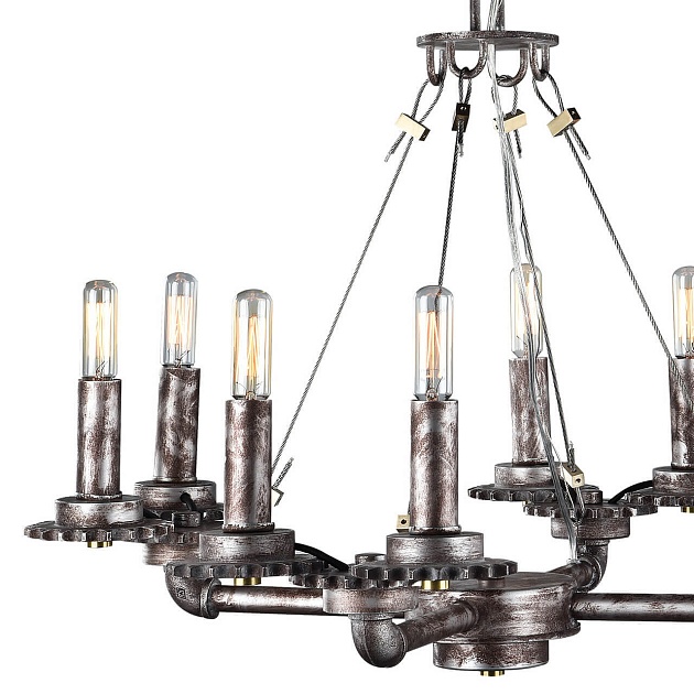 Подвесная люстра Lussole Loft GRLSP-9378 изображение 5 Подвесная люстра Lussole Loft GRLSP-9378 Фото № 5