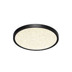 Настенно-потолочный светодиодный светильник Sonex Mitra Omega Black 7662/24L 4