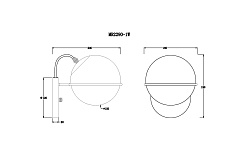 Бра MyFar Julian MR2290-1W 1