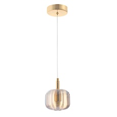 Подвесной светильник Crystal Lux Box SP1 Gold/Amber 4