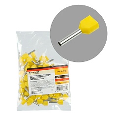 Наконечник штыревой втулочный изолированный НШВИ(2) 1,5-12 LD406-1512 50388