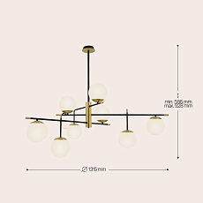 Подвесной светильник Maytoni Nostalgia MOD048PL-09G 1