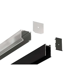 Комплект торцевых заглушек для трековой системы Luminotti L.298.1.BK